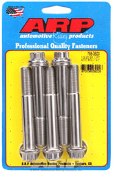 Click for a larger picture of ARP 1/2-20 x 3.500 Stainless Steel Bolt, 12 Point Head, 5-Pk