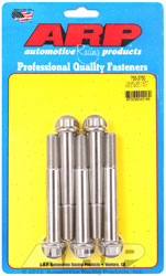 Click for a larger picture of ARP 1/2-20 x 3.750 Stainless Steel Bolt, 12 Point Head, 5-Pk