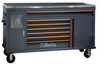 Click for a larger picture of Beta C45PRO MWS/X 7-Drawer Work Station Roller Cabinet