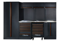 Click for a larger picture of Beta C45PROX+MA 2-7-Drawer Tool Storage System, Ship Truck