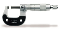 Click for a larger picture of Beta Tools 1658/50 Outside Micrometer, 25-50mm x 0.01mm
