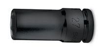 Click for a larger picture of Beta Tools 720L/32 Long 1/2" Drive Impact Socket, 32mm