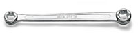 Click for a larger picture of Beta Tools 95FTX/E6xE8 Double End Flat Torx Wrench, E6 / E8