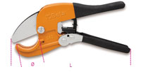 Click for a larger picture of Beta Tools 342 Ratcheting Shears for Cutting Plastic Pipe