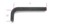Click for a larger picture of Beta Tools 96AS1/30 Black Oxide Hex Key, 0.035"