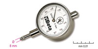 Click for a larger picture of Beta Tools 1662/1 Dial Indicator, 0-5mm x 0.01mm