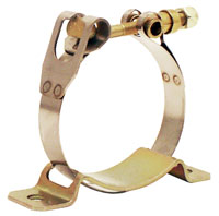 Click for a larger picture of Canton Universal In-Line Filter Mounting Clamp, 2.75"