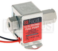 Click for a larger picture of Facet Cube 12v Fuel Pump, 1/8 NPT, 3.5-5 psi