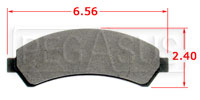Click for a larger picture of Hawk Brake Pad, Chevrolet, GMC Truck (D276)