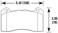 Click for a larger picture of Hawk Brake Pad