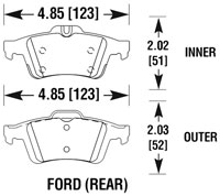 Click for a larger picture of Hawk Brake Pad