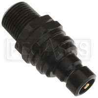 Click for a larger picture of Quick-Disconnect Plug to 3/8 NPT Male with EPDM Seals