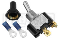 Click for a larger picture of Longacre Toggle Switch, SPST Momentary On, Screw Terminals