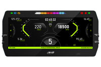 Click for a larger picture of AiM MXT 1.3 Strada Dash Display with CAN Harness