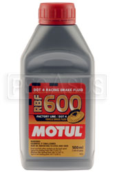 Click for a larger picture of Motul RBF 600 DOT 4 Racing Brake Fluid