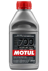 Click for a larger picture of Motul RBF 700 DOT 4 Racing Brake Fluid