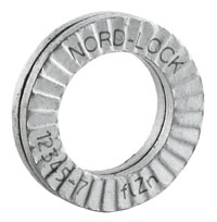 Click for a larger picture of Nord-Lock Small OD Locking Washers, Carbon Steel