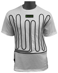Click for a larger picture of Paragon Water Cooled Shirt, Short Sleeve, White Cotton