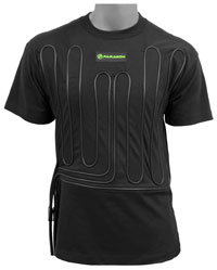 Click for a larger picture of Paragon Water Cooled Shirt, Short Sleeve, Black Cotton