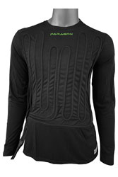 Click for a larger picture of Paragon Ignite Long Sleeve Top, Black, SFI 3.3