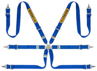 Click for a larger picture of Sabelt Steel Series S622 Saloon 2x2 FIA Harness PU Blue 2029