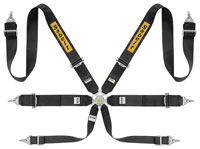 Click for a larger picture of Sabelt Steel S633 Saloon 3x3 FIA Harness, Pull Up, Black