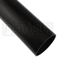 Click for a larger picture of Black Silicone Hose, Straight, 5 inch ID, 1 Meter Length