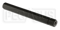Click for a larger picture of Black Steel Hex Connecting Tube, M6 x 1.00 Thread