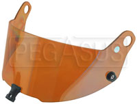 Click for a larger picture of Stilo ST5 Amber Visor, Non-FIA Certified