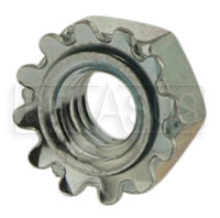 Click for a larger picture of Zinc Plated Steel Washer Nut