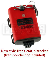Click for a larger picture of TR2 and New-Style RechargeableTran X 260 / 160 Holder & Clip