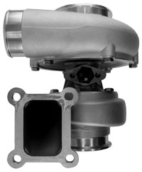 Click for a larger picture of TS-1 Turbocharger 6870B T4 0.96AR Externally Wastegated