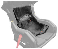 Click for a larger picture of Totim Racing Self-Contained Foam Seat Insert Kits, Back Pad